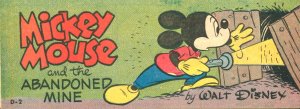 Mickey Mouse and the Abandoned Mine #2 Walt Disney Wheaties 1951 VF+