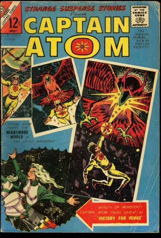 STRANGE SUSPENSE STORIES #76-CAPTAIN ATOM-DITKO ART VG