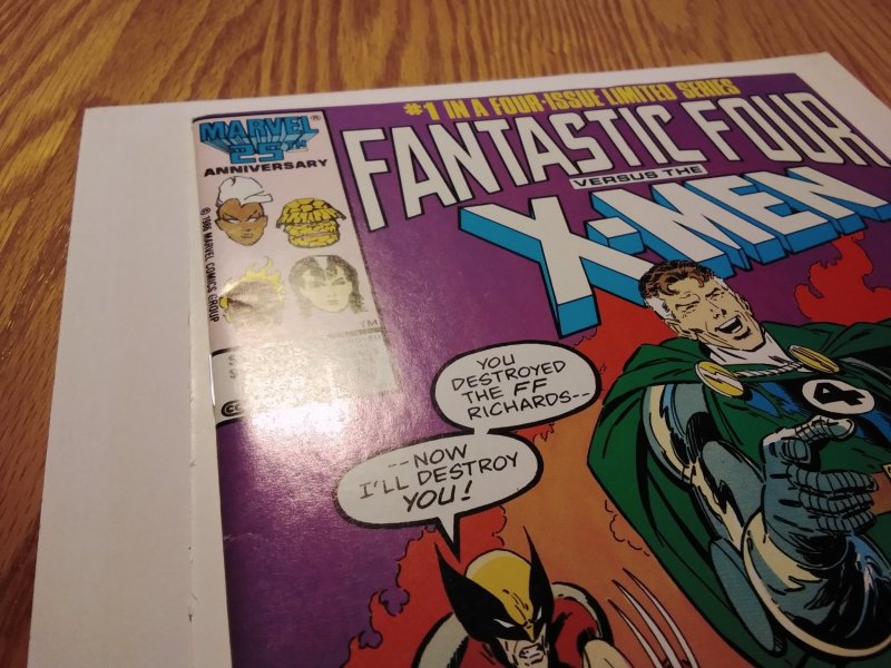 Fantastic Four vs. X-Men #1 Newsstand Edition (1987)