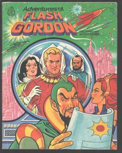 Adventures of Flash Gordon Coloring and Activity Book # 1053 179-Puzzles-acti...