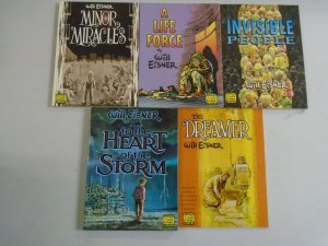 Lot of 5 different Will Eisner TPBs SC