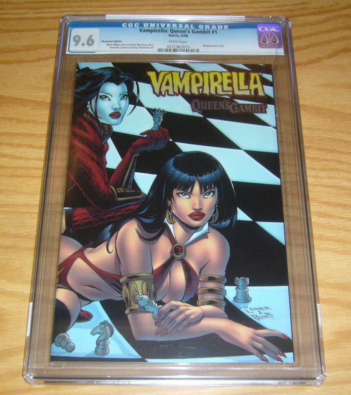 Vampirella: Queen's Gambit #1 CGC 9.6 chromium - amanda conner - millar/morrison