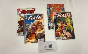 4 The Flash DC Comics books #219 220 221 222 Johns 27 RC36