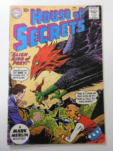 House of Secrets #39 (1960) GD+ Condition Bottom staple missing