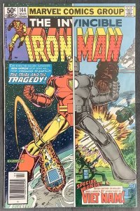 Iron Man #144 Newsstand (1981, Marvel) VF-