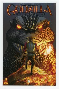 Godzilla: Here There Be Dragons #5 IDW Inaki Frank Tieri Miranda Variant NM