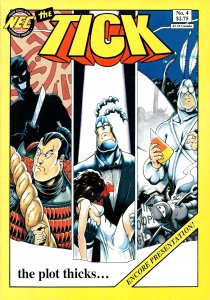 The Tick #4 Fourth Print Cover (1989) The Tick [Key Issue]