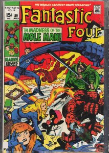 Fantastic Four #89 (1969) Fantastic Four