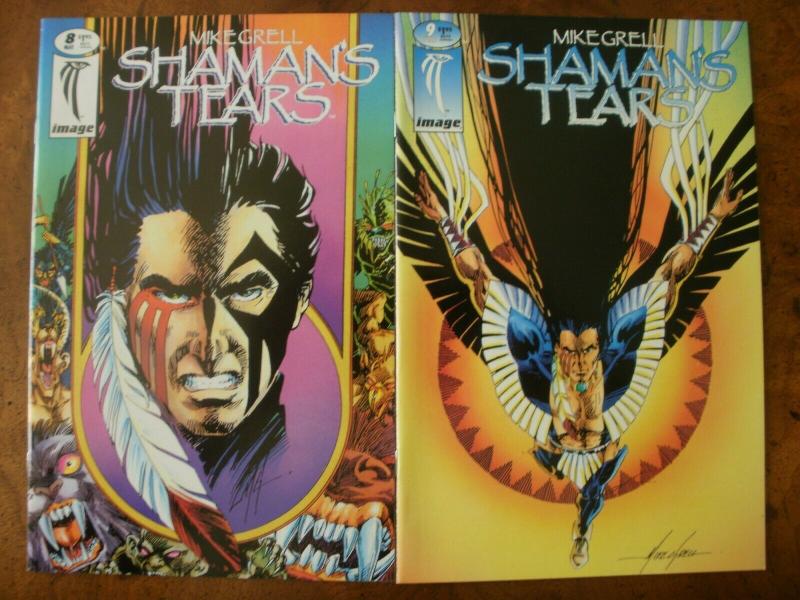 IMAGE Comic Book (1995) SHAMAN'S TEARS #8 & #9