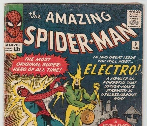 Amazing Spider-Man #9 strict VG+ 4.5   1st Appearance - Electro  Many more up