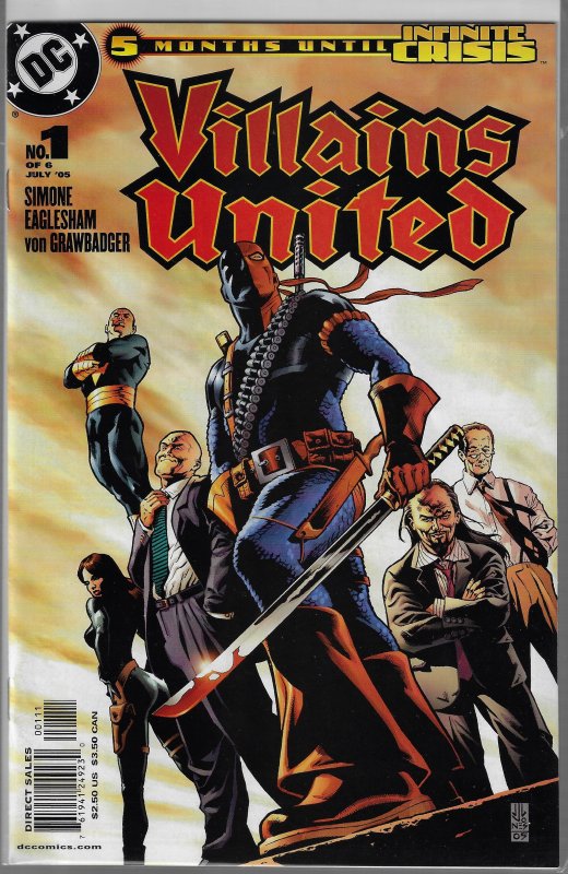 Villains United #1-6 (DC, 2005) NM
