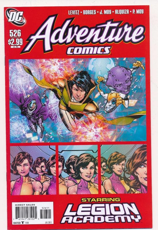 ADVENTURE COMICS, Legion Academy #526 ~ DC Comics 2011 ~ NM (HX432)