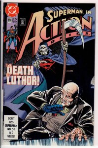 Action Comics #660 Direct Edition (1990) 9.4 NM