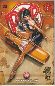 Pop Kill #2 Mad Cave Comic Trade Variant NM Jamie Tyndall