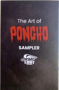 PONCHO WEREWOLF FOIL VIRGIN COVER | ART SAMPLER | SIGNED WITH REMARK | RARE