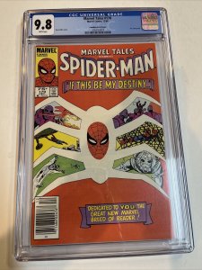 Spider-Man Marvel Tales (1984) # 170 (CGC 9.8 WP) Canadian Price variant CPV