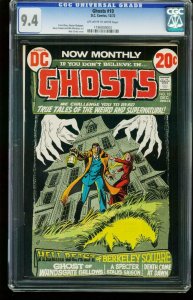 GHOSTS #10 1972-CGC GRADED 9.4 -DC HORROR NICK CARDY 1196809003 