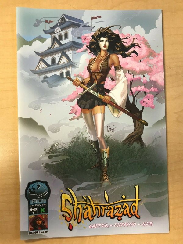 Shahrazad Side Quests CHERRY BLOSSOMS Variant Cover by NEI RUFFINO /800 