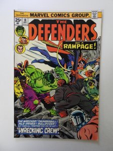 The Defenders #18 (1974) VF- condition
