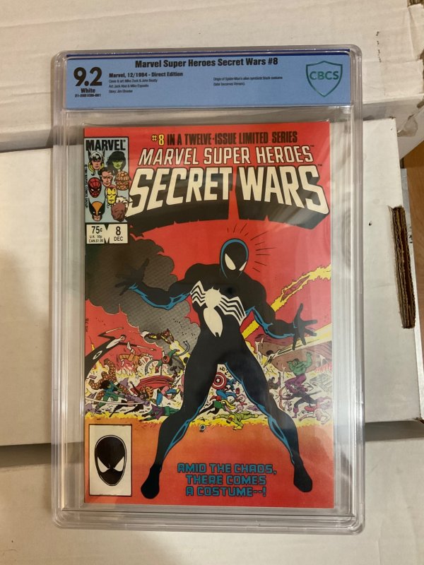 Marvel Super Heroes Secret Wars #8 (2005 Marvel) Graded CBCS 9.2 NM