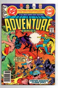 Adventure Comics #463 newsstand - Wonder Woman - Flash - Aquaman - JSA - VF/NM