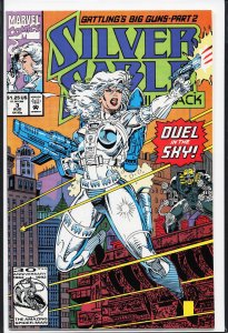 Silver Sable and the Wild Pack #3 Direct Edition (1992) Silver Sable
