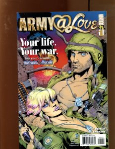 Army Love #1,2,5,6,7 - FIVE PIECE LOT! (8.5/9.0) 2007