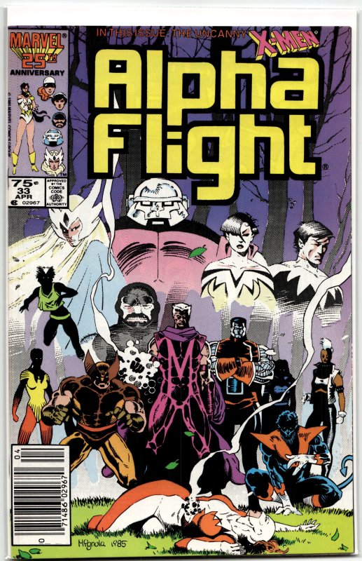 Alpha Flight #33 (1986) Alpha Flight [Key Issue]
