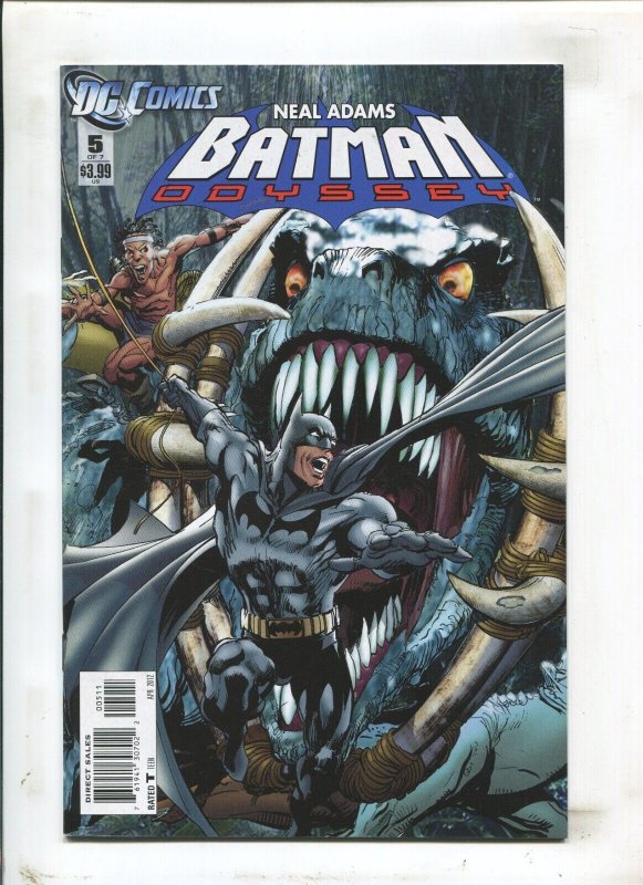 Batman Odyssey 7PC LOT #1-7 - #6 Black & White Neal Adams Variant (9.2OB) 2011