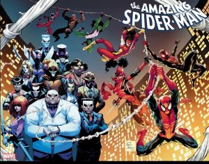 AMAZING SPIDER-MAN #39 RYAN STEGMAN WRAPAROUND VARIANT  MARVEL 2023 NM