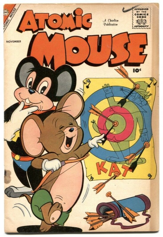 Atomic Mouse #28 1958-Charlton funny animals VG-