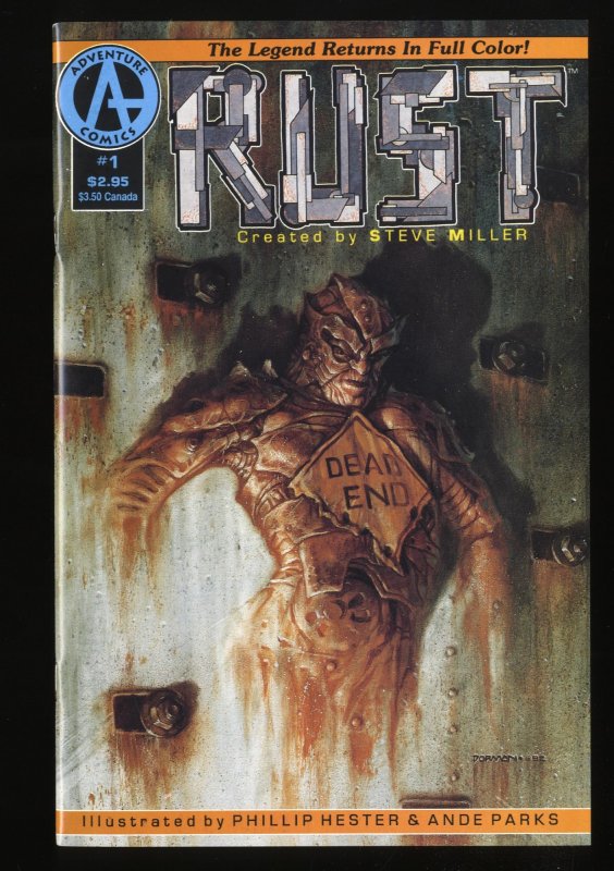 Rust #1 FN/VF 7.0 1st Spawn appearance in an ad by Todd McFarlane!