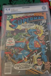 Superman #315 (DC, 1977) CBCS NM 9.4 White pages