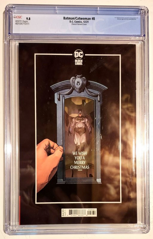 Batman/Catwoman #8 (CGC 9.8, 2021) Charest Variant