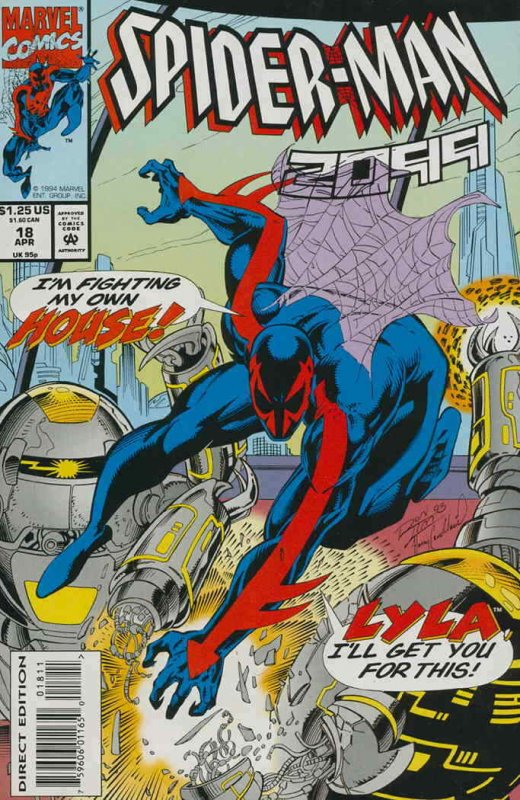 Spider-Man 2099 #18 VF/NM; Marvel | save on shipping - details inside