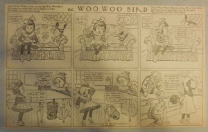 The Woo Woo Bird Sunday by H.C. Greening from 1909 Half Page Size (Very Funny!)