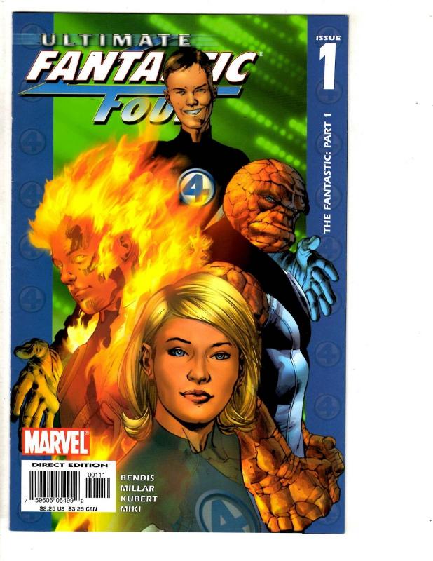 11 Ultimate Fantastic Four Marvel Comic Books # 1 2 (2) 3 4 5 6 7 8 9 10 CR44