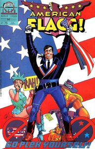 American Flagg #50 FN ; First | Howard Chaykin Last Issue