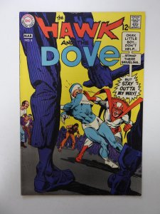 The Hawk and The Dove #4 (1969) VF- condition date stamp back cover