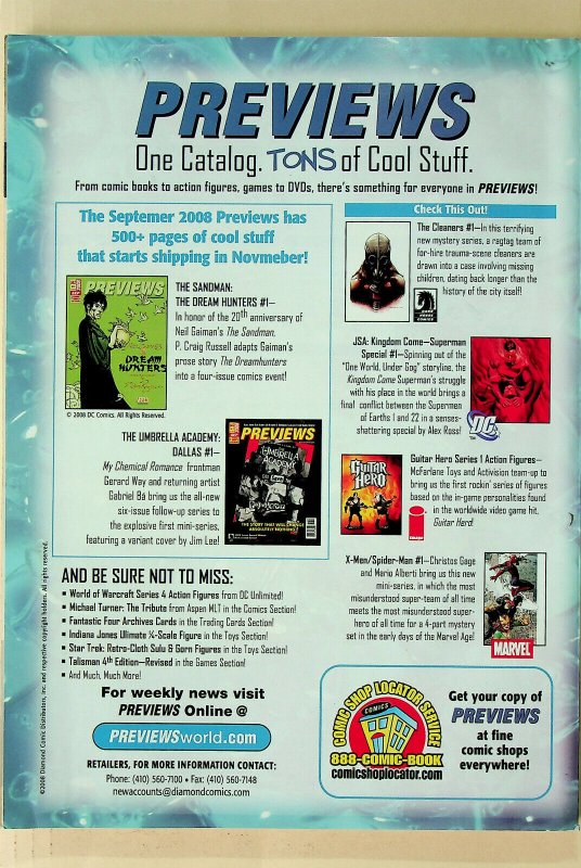 Comic Buyer's Guide #1647 Nov 2008 - Krause Publications 