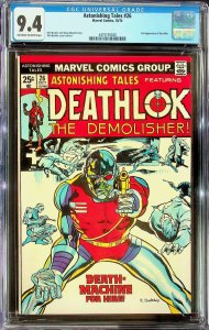 Astonishing Tales #26  (1974) - CGC 9.4 - Cert#4475193020