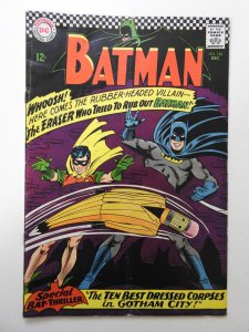 Batman #188 (1966) GD Condition centerfold detached