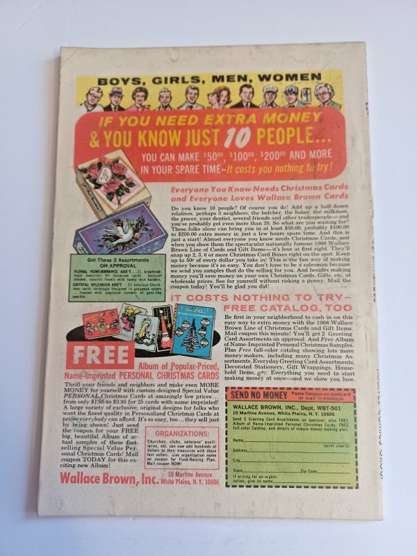 Marvel Super-Heroes #16 - 1st app Phantom Eagle - Black Knight - 1968 - FN