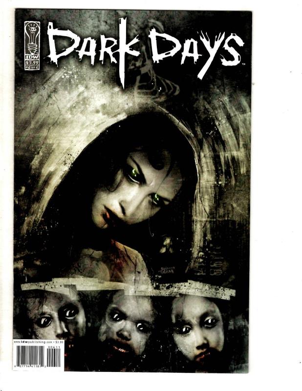 Dark Days Complete IDW Comics Series # 1 2 3 4 5 6 30 Days Of Night Temples J308