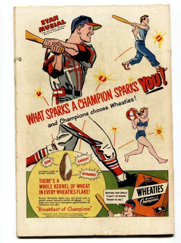 STRANGE ADVENRURES #14 comic book-1951-DC-CAPT COMET-ROBOT COVER fn+