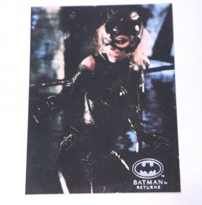 1992 Batman Returns Stadium Club #3 Catwoman 