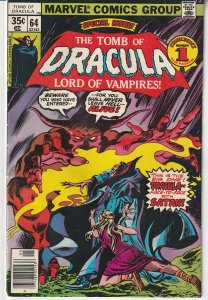 Tomb of Dracula(vol. 1) # 64  Dracula vs SATAN !