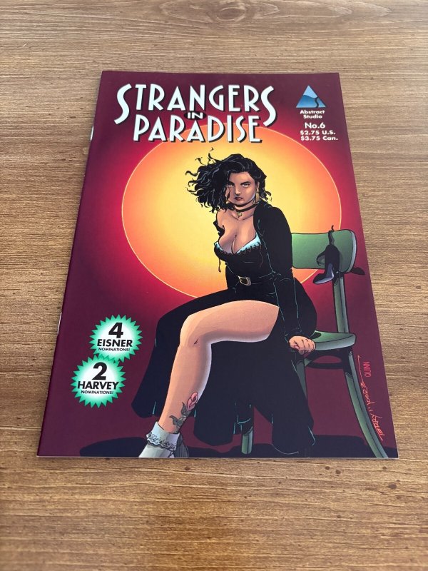Strangers In Paradise # 6 NM Abstract Studios Comic Book Terry Moore 12 J375