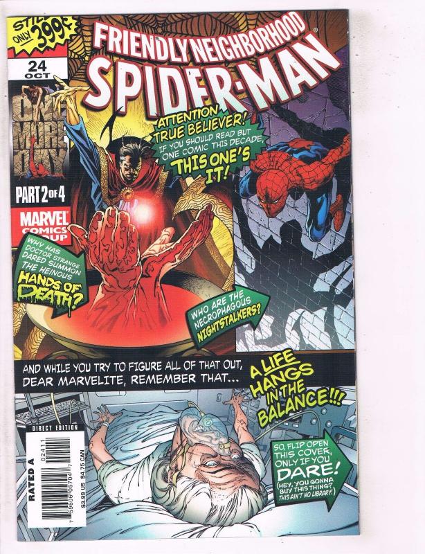 3 Friendly Neighborhood Spider-Man Marvel Comic Books #24(2 Var.)+1 Annual BH37