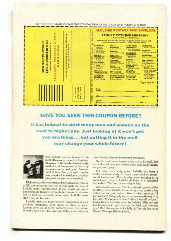 Frankenstein #9 1973- Marvel Horror- comic book DRACULA